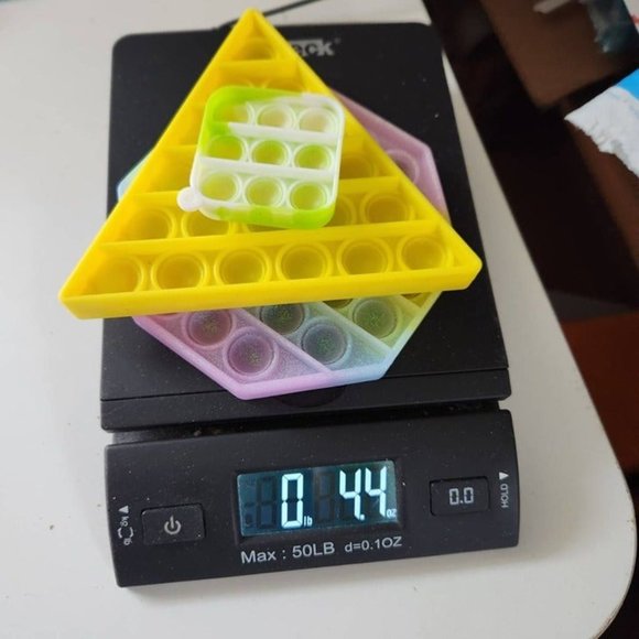 Push Pop Bubble Fidget Toy Silicone Squeeze Fidget Sensory Toys (3 Pack) - Picture 7 of 7